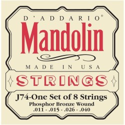 D'Addario EJ74 Mandolin Medium 11-40