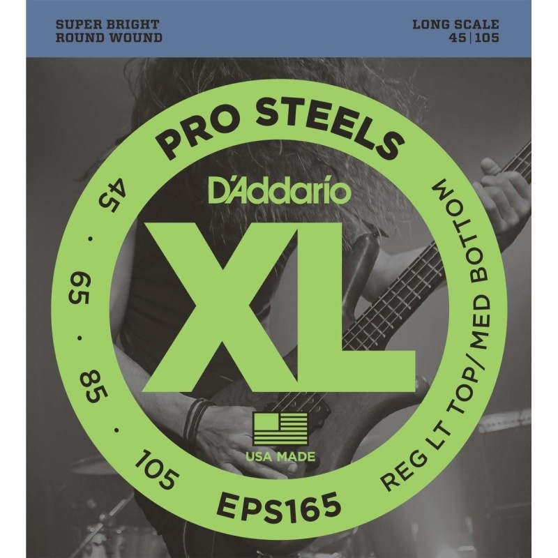 D'Addario EPS165 Custom Light 45-105