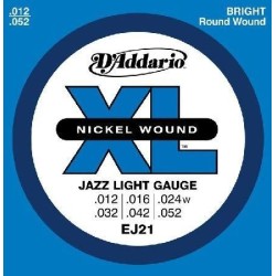D'Addario EJ21 Jazz Light 12-52