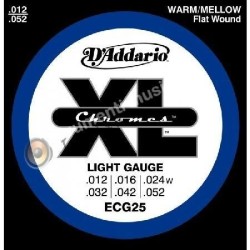 D'Addario ECG25 Light 12-52
