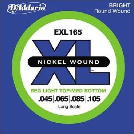 D'Addario EXL165 Long 45-105