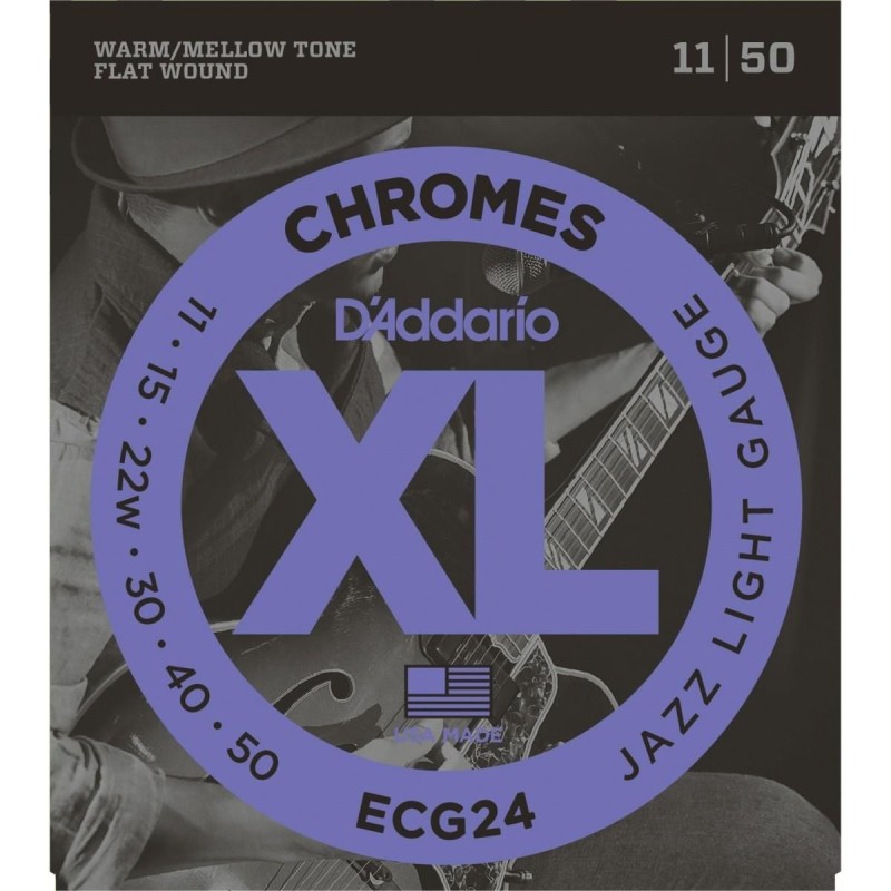 D'Addario ECG24 Jazz Light 11-50