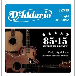 D'Addario EZ910 Light 11-52