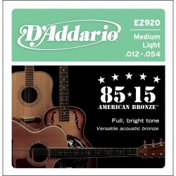 D'Addario EZ920 Medium Light 12-54