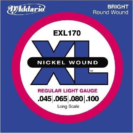 D'Addario EXL170 Regular Light 45-100