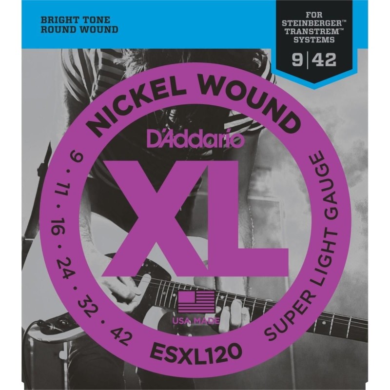 D'Addario ESXL120 Super Light 09-42