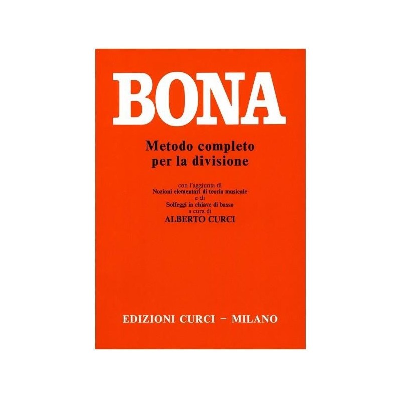 Bona Metodo Completo per la Divisione