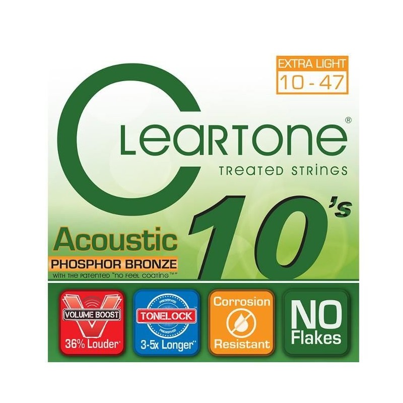 Cleartone CL-7410 Extra Light Acoustic 10-47