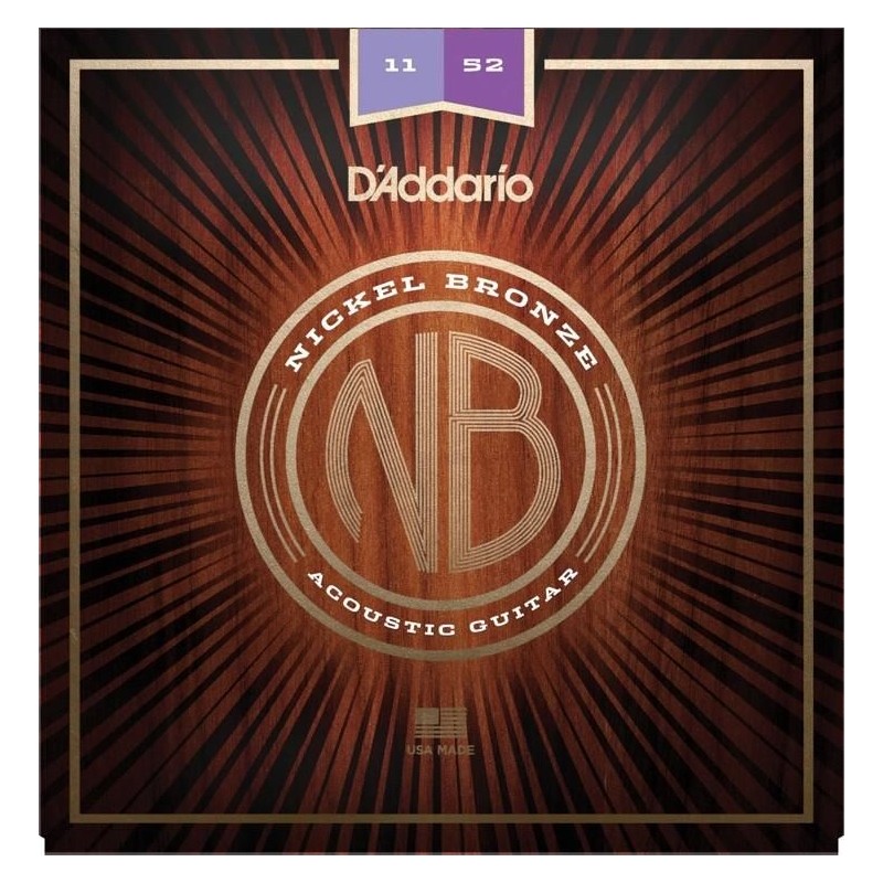D'Addario NB1152 Custom Light 11-52