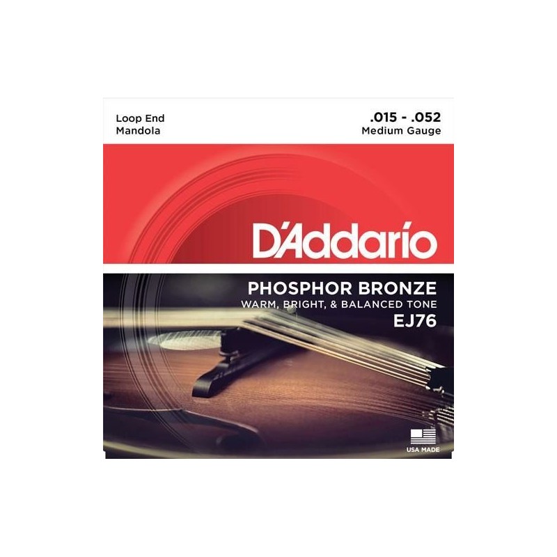 D'Addario EJ76 Medium Mandola 15-52