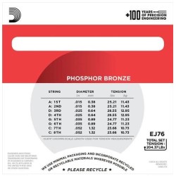 D'Addario EJ76 Medium Mandola 15-52