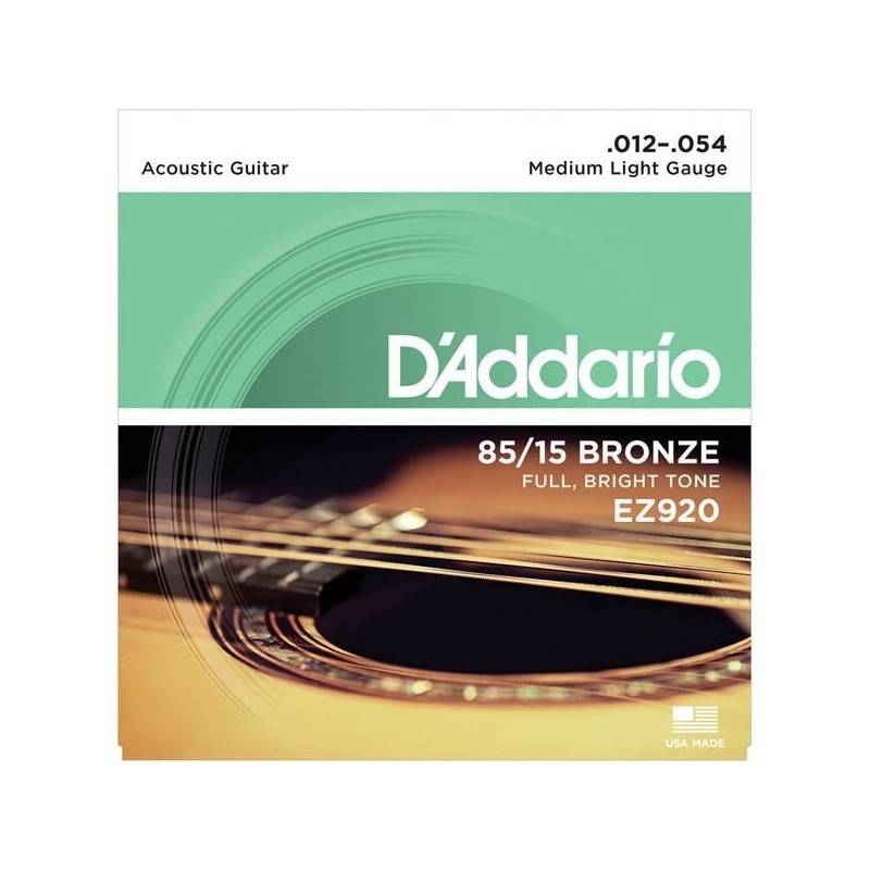 D'Addario EZ920 Medium Light 12-54