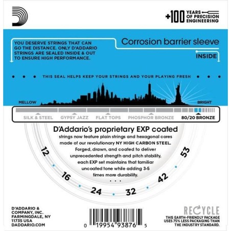 D'Addario EXP11 Light 12-53