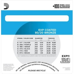 D'Addario EXP11 Light 12-53