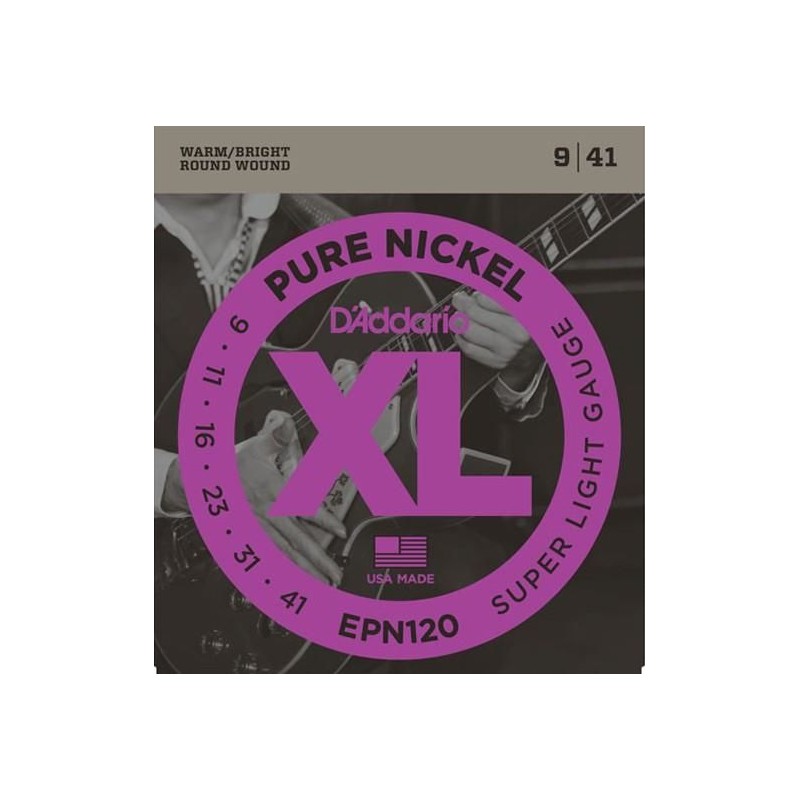 D'Addario EPN120 Super Light 9-41