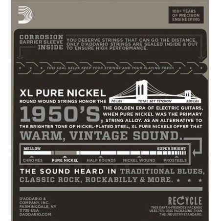 D'Addario EPN115 Blues/Jazz Rock 11-48