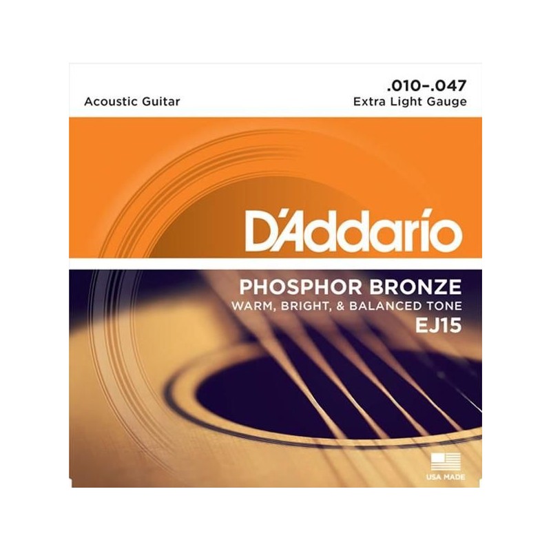 D'Addario EJ15 Extra Light 10-47