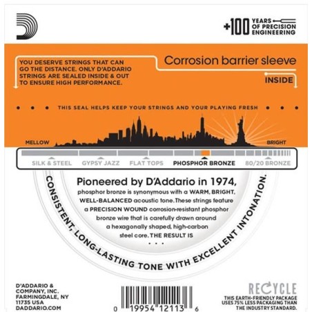 D'Addario EJ15 Extra Light 10-47