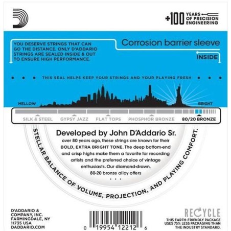 D'Addario EJ11 Light 12-53