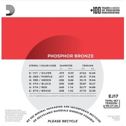D'Addario EJ17 Medium 13-56