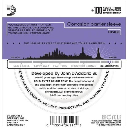 D'Addario EJ13 Custom Light 11-52