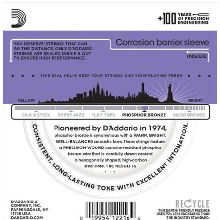 D'Addario EJ26 Custom Light 11-52