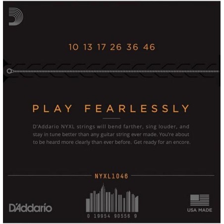 D'Addario NYXL1046 Regular Light 10-46