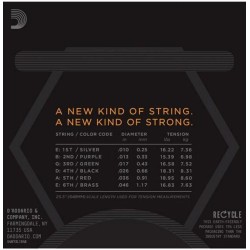 D'Addario NYXL1046 Regular Light 10-46