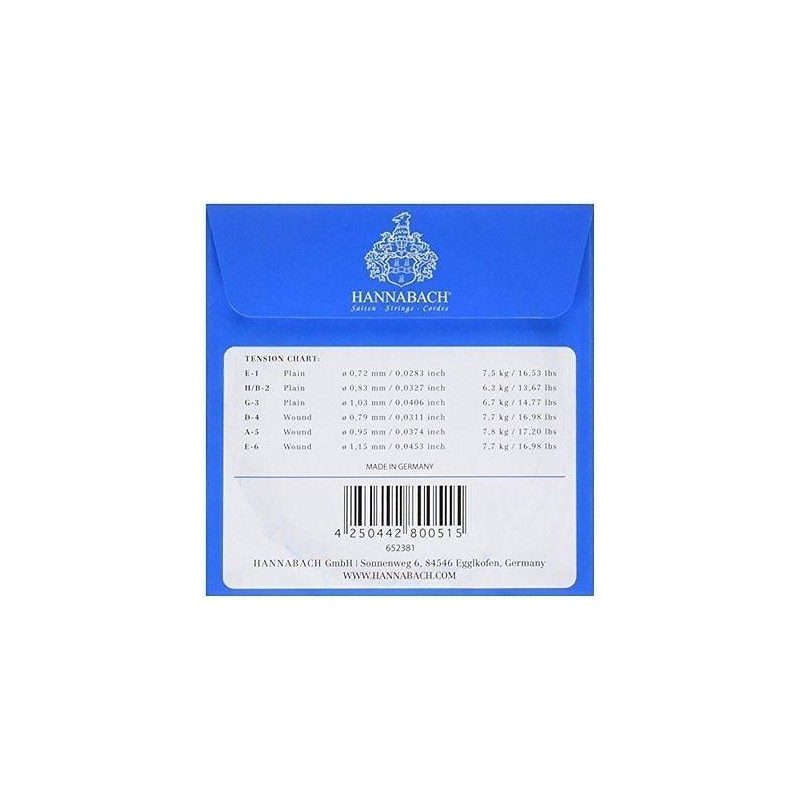 Hannabach Set 800 HT