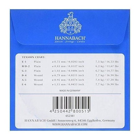 Hannabach Set 800 HT