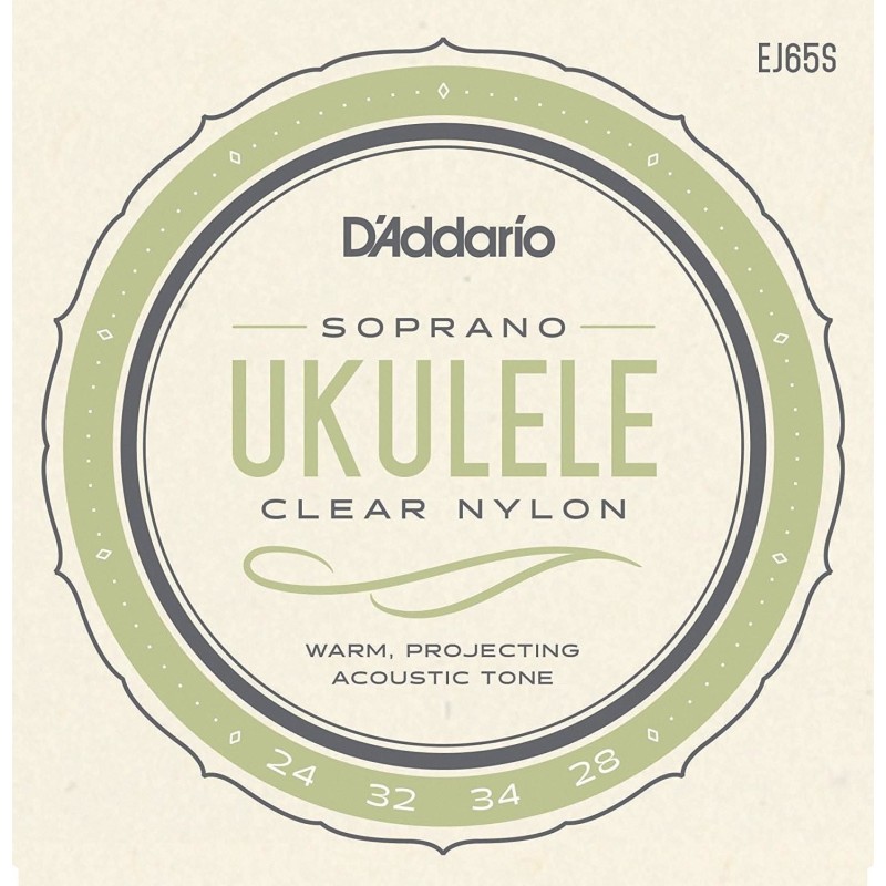 D'Addario J65S Soprano Ukulele