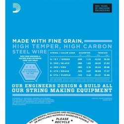 D'Addario EXL165-5 Long 45-135