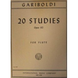 Gariboldi - Vingt Petites Etudes