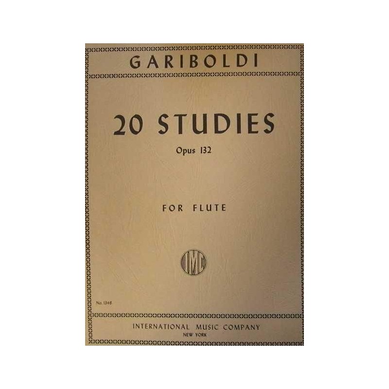 Gariboldi - Vingt Petites Etudes