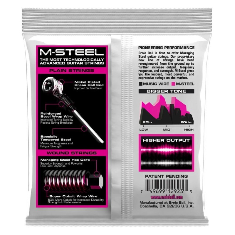 Ernie Ball 2923 Power Slinky M-Steel Super 09-42