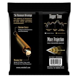 Ernie Ball 2566 Aluminum Bronze Medium Light 12-54