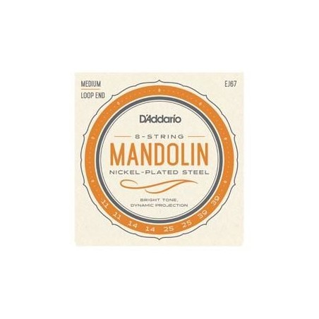 D'Addario J67 Mandolin Medium 11-39