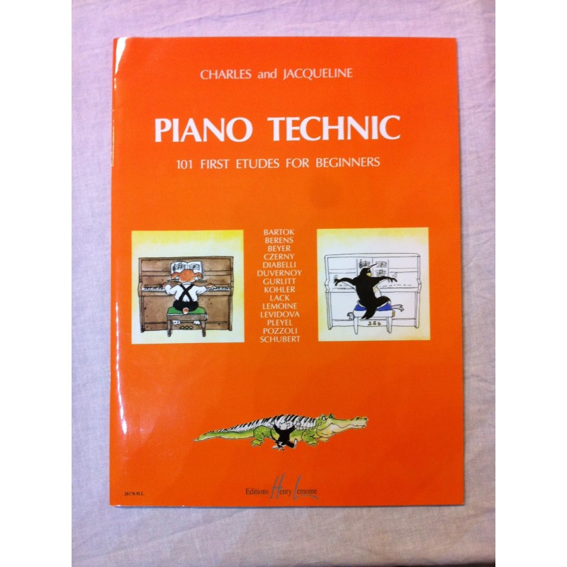 Piano Technic 101 First Estudes for Beginners