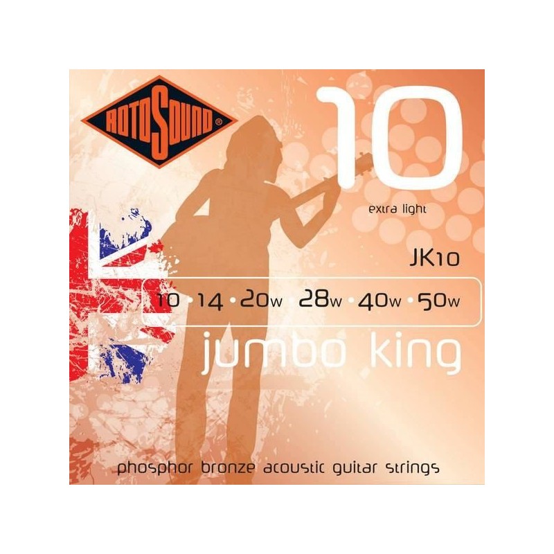 Rotosound JK10 Jumbo King 10-50
