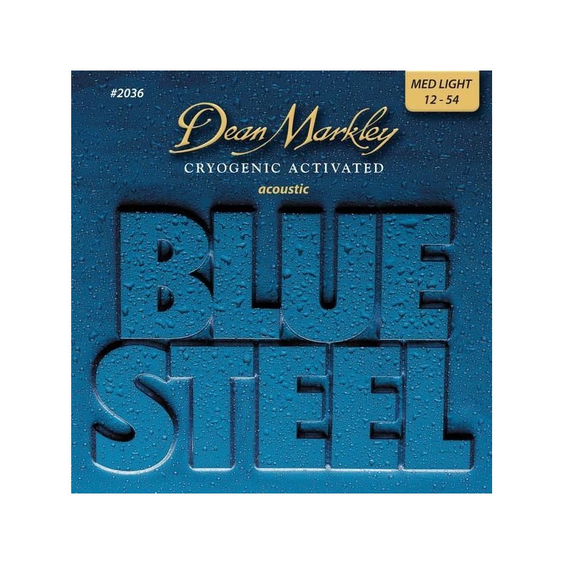 Dean Markley 2036 Blue Steel ML 12-54