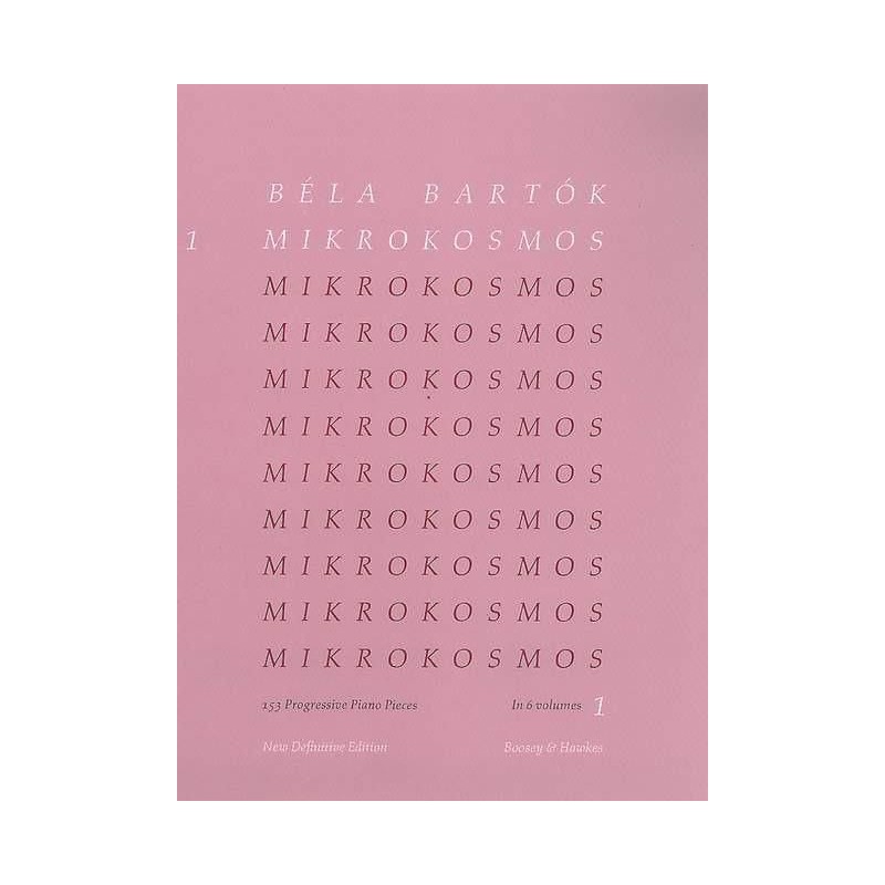 Bela Bartok Mikrokosmos Volume 1 