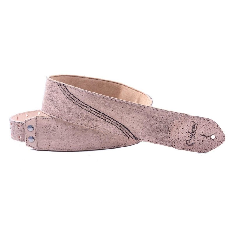 RightOn! Straps Leathercraft Freckled Beige