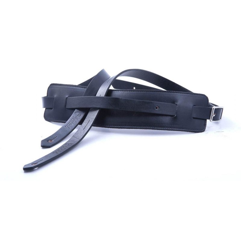 RightOn! Straps Leathercraft Slim Black
