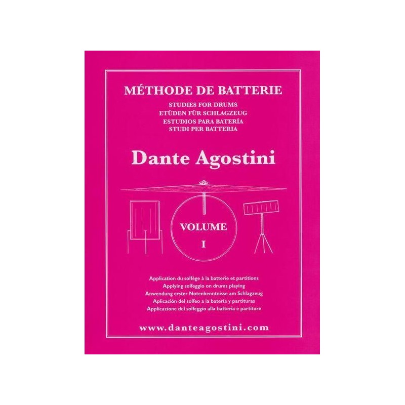 Dante Agostini - Metodo per Batteria Volume 1