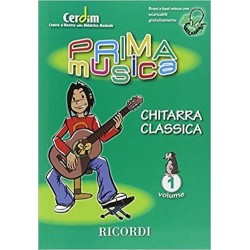 Prima Musica Chitarra Classica Vol 1