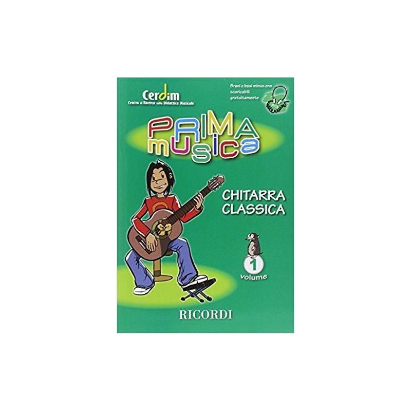 Prima Musica Chitarra Classica Vol 1