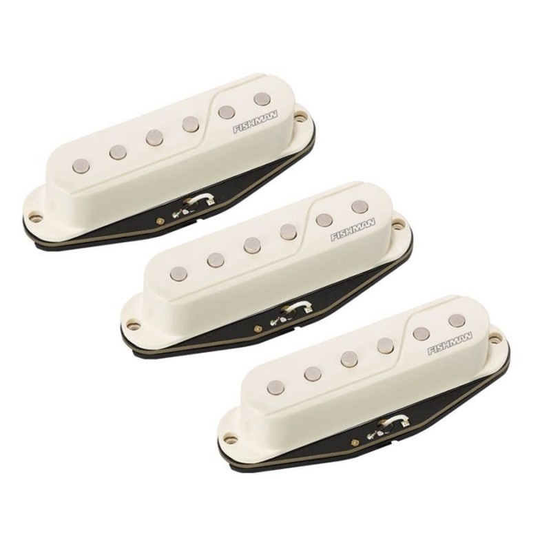 Fishman Fishman PRF-STR-WH3 Fluence Single White Set/3