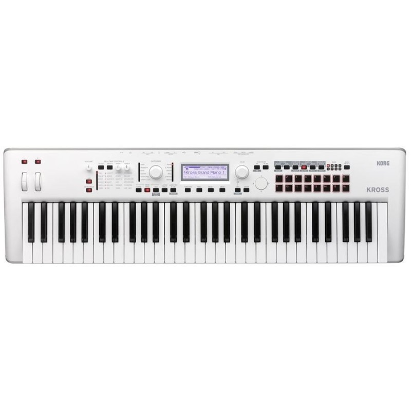 KORG KROSS 2-61 White
