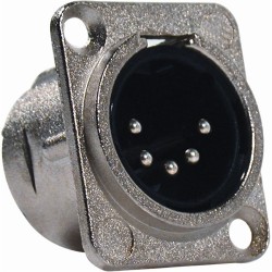 Quik Lok NC/-37-K XLR Silver