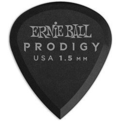 Ernie Ball 9200 1.5mm Black Mini Prodigy Picks 6-Pack